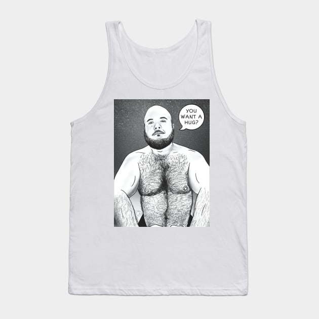 Hug Tank Top by JasonLloyd